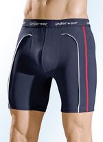 Set van drie lange broeken met elastische tailleband 