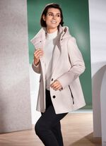 Jas met afneembare capuchon 