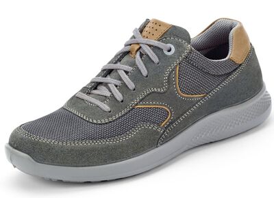 GINO GALANTE, sportieve heren veterschoen, breedte K, met uitneembaar voetbed 