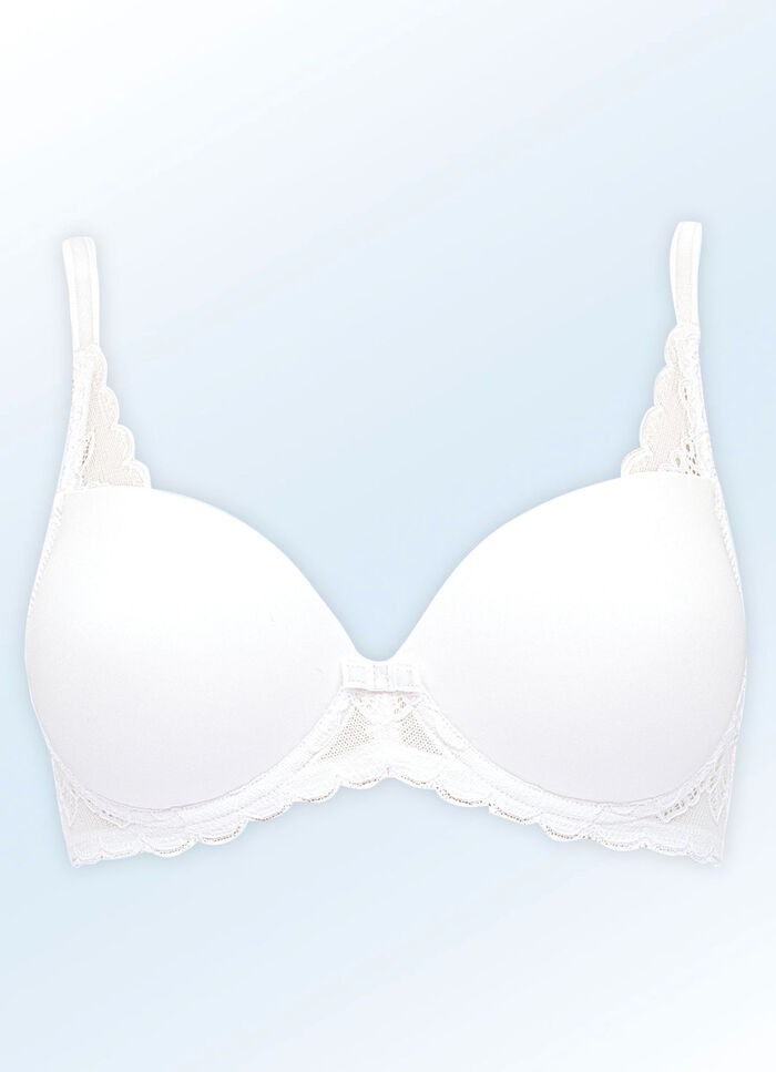 Triumph Amourette beugelbeha met voorgevormde cups WIT