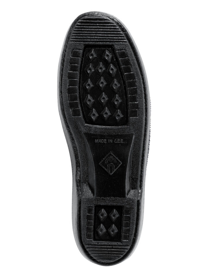 Slippers van elastisch gebreid materiaal met vetersluiting MARINE