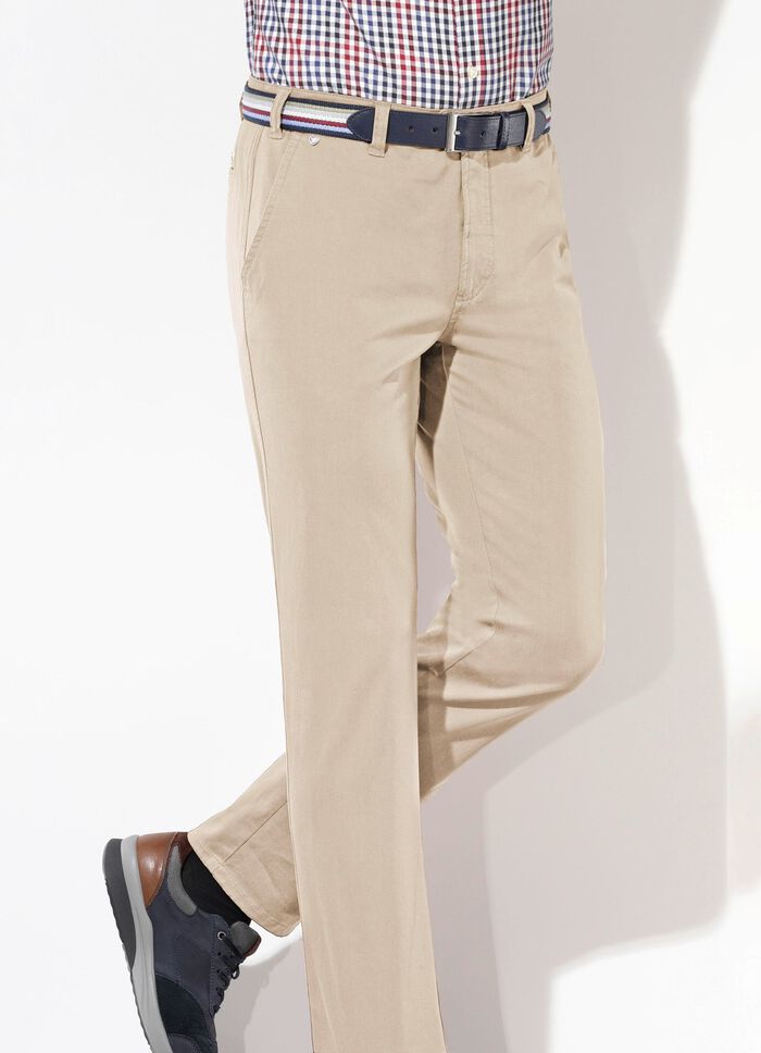 Broek "Br&uuml;hl" met riem in 3 kleuren KITT