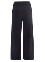 Culotte met decoratieve knopen ZWART