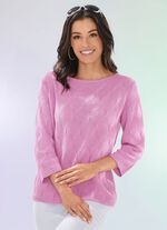 Trui gemaakt van duurzaam gerecycled katoen ROZENHOUT