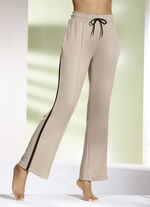Broek met thermische functie TAUPE
