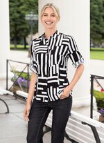 Blouse met een geweldige print 