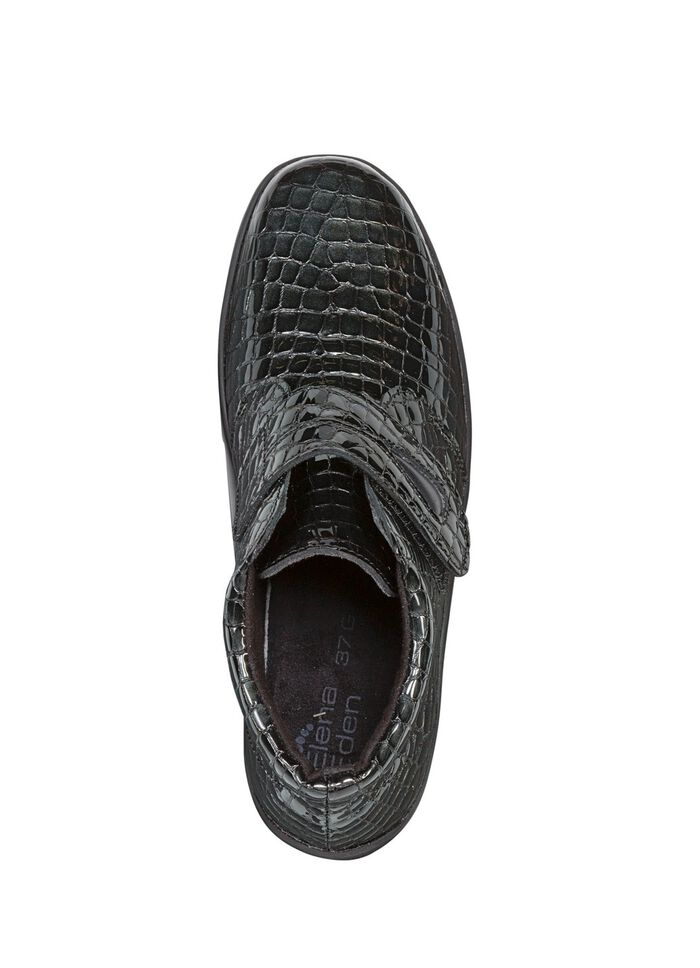 ELENA EDEN laarsje met verstelbare klittenbandsluiting DONKERGRIJS