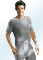 Set van vier ondershirts, van fijne rib 