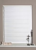 Kettingbediend rolgordijn met klembeugels 