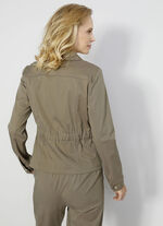 Blazer met schuine zakken 