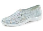 Waldl&auml;ufer, zomerpantoffels voor dames, breedte H, met uitneembaar voetbed 