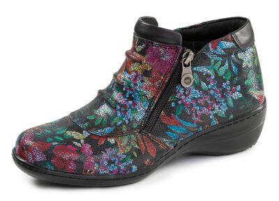 ELENA EDEN, comfortabele dameslaarzen, breedte H, met uitneembaar voetbed 