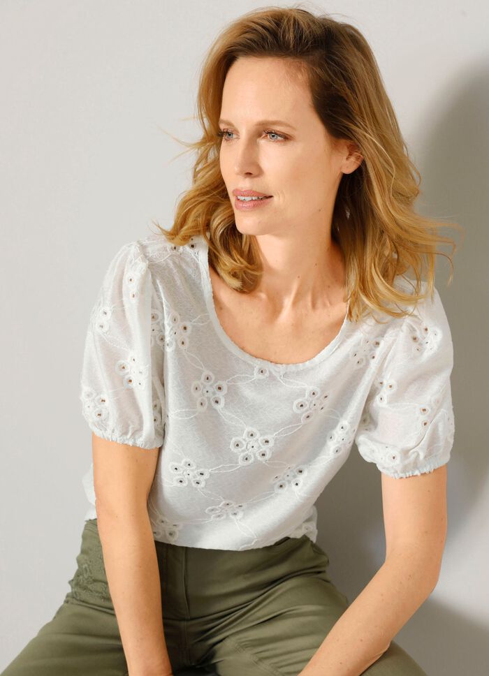 Combisterke slip-on blouse 