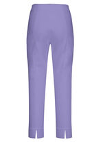 Zachte stretchbroek in 7/8 lengte LAVENDEL