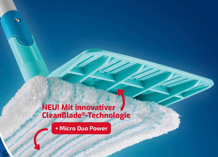 Leifheit vloerdweilsysteem - grondig bij elke veeg 