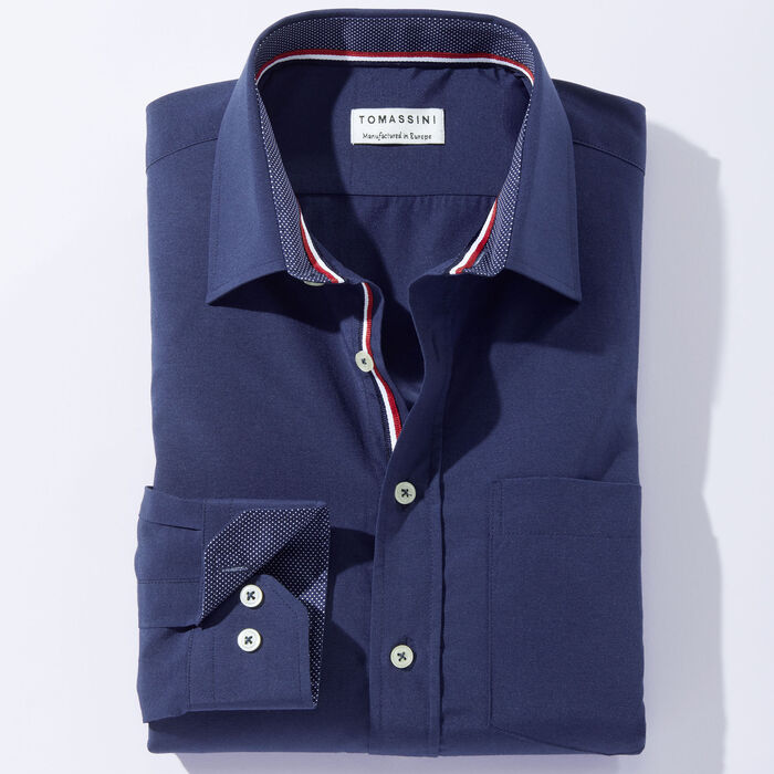 Shirt van "Milano Italy" in 4 kleuren DUNKELBLAU