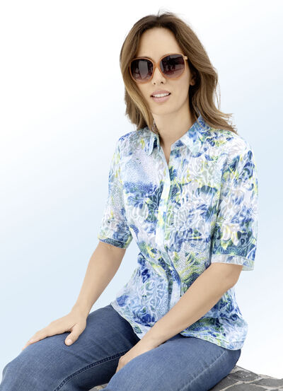 Fijn transparante blouse 