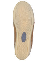 Andrea Conti, comfortabele damessneakers, breedte G, met uitneembaar voetbed COGNAC