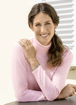 Trui in zachte, vloeiende kwaliteit ROSÉ