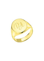 Herenring goud 585/- 