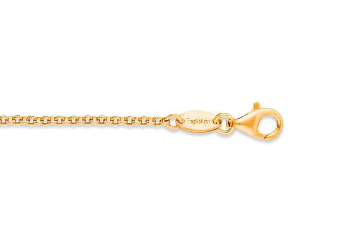 Fijne 925/- zilveren erwtenketting van Engelsrufer 