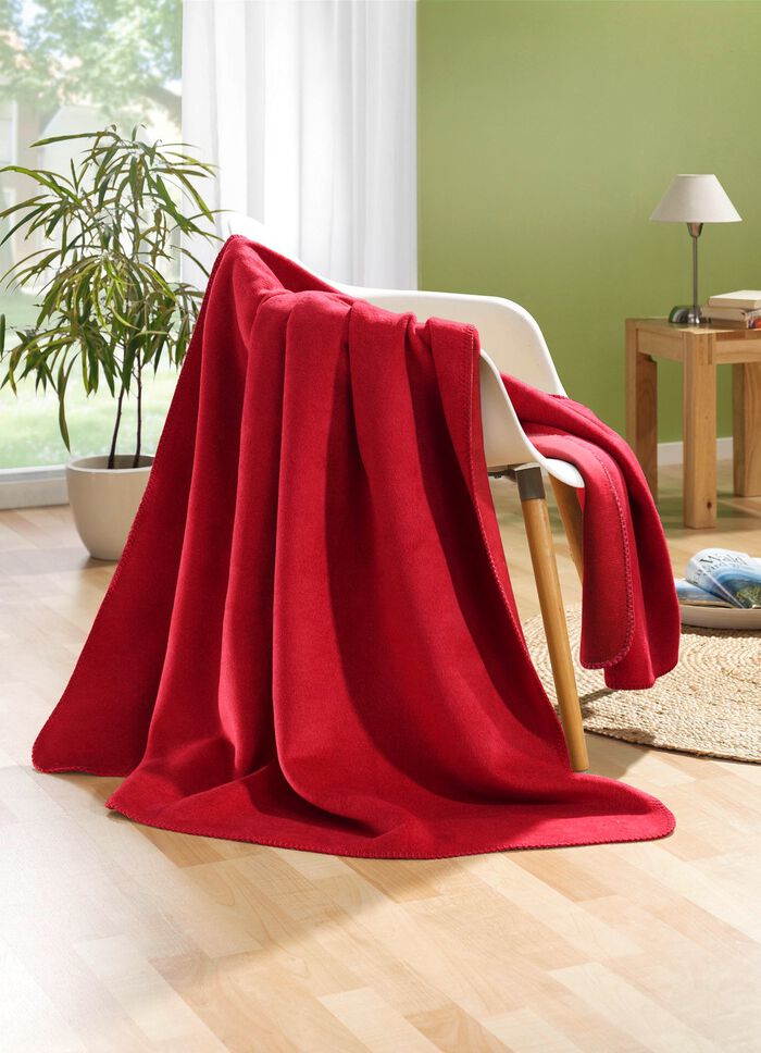 Deken met festoensteekrand 