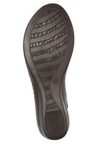 ELENA EDEN, zomerse damessandalen, breedte G, van leer JEANS