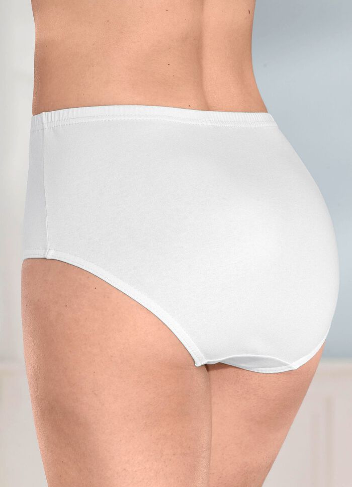 Verpakking van vier slips met elastische tailleband 