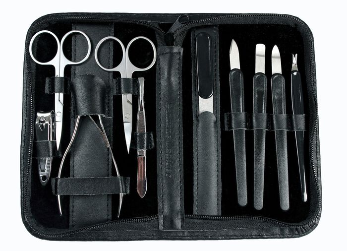 10-delige manicure- en pedicureset 