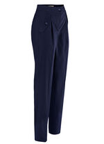 Broek met sportieve chic MARINE