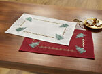 Tafel- en kamerdecoratie met glittergaren ECRU