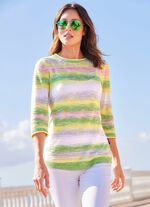 Truien met decoratieve kleurverlopen 