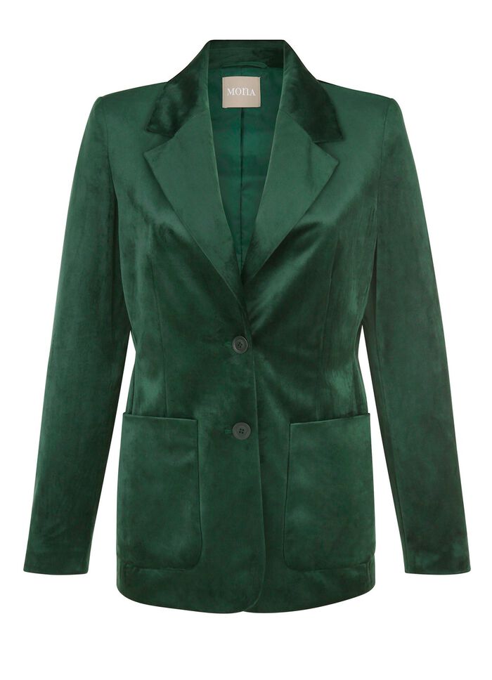 Blazer met reverskraag 