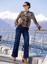 Blouse met speelse ruches 