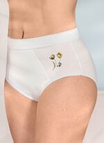 Vierpack corrigerende slips met verstevigde buikzone 