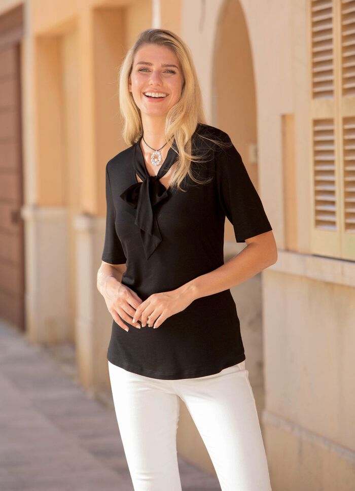 Combinatie sterke shirt-tuniek 