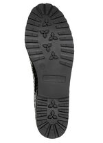 ELENA EDEN, elegante damesballerina's, breedte G, met elastische band SCHWARZ