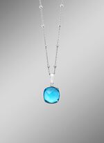 Stralende hanger met stijlvolle ketting 