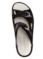 Ranger-muilezel met metalen sieraden met strass-steentjes 