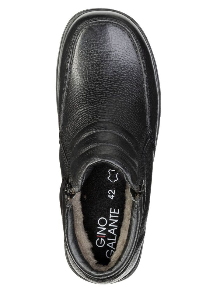 GINO GALANTE, gevoerde herenlaarzen, winterschoenen, met lamsvacht 
