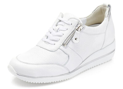 Waldläufer, lichte damessneakers, breedte H, met uitneembaar voetbed 