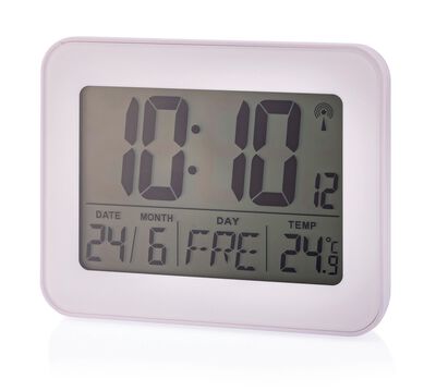 Radiowekker met kunststof behuizing 