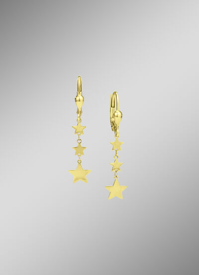 Prachtige steroorbellen van fijn goud 585/- 