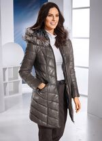 Korte leren jas van &ldquo;Jilani&rdquo; 