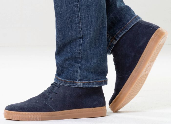 GINO GALANTE, gevoerde herenlaarzen, winterschoenen, met wol 