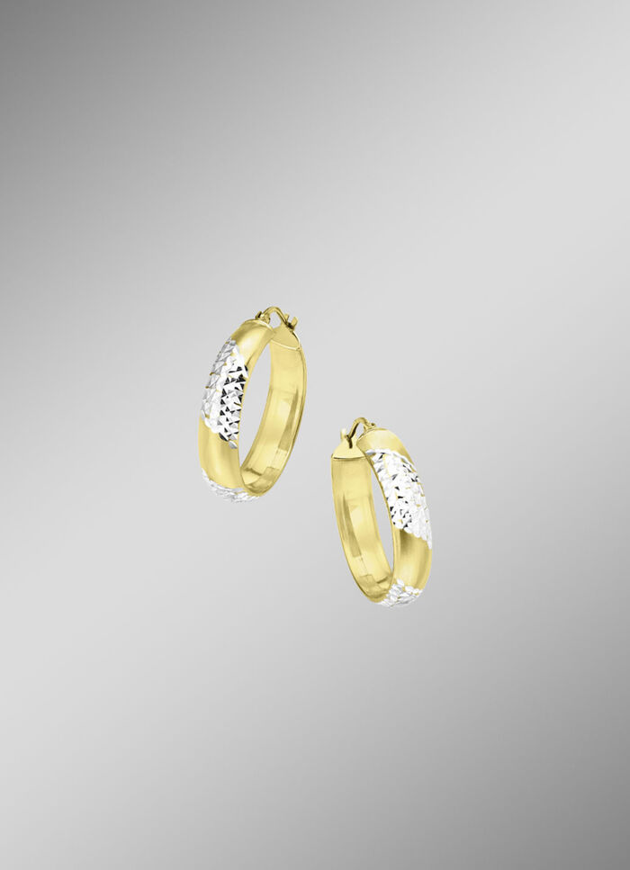 Oorringen zilver 925/- 