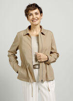 Blazer met omslagkraag 