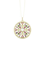 Elegante hanger met echte abalone parelmoer 