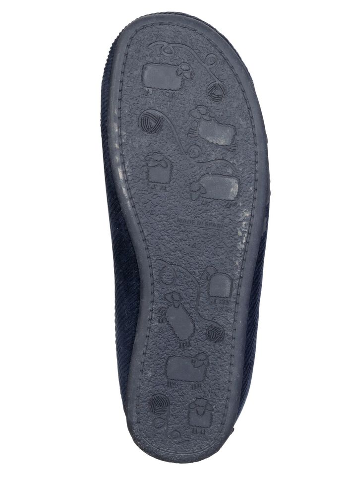 Elegante herenpantoffels met uitneembaar voetbed MARINE