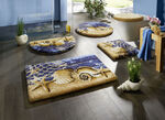Badmattenset met antislip-onderkant 